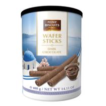 Canudos Feiny Biscuits Wafer Dark Chocolate Amargo 400G
