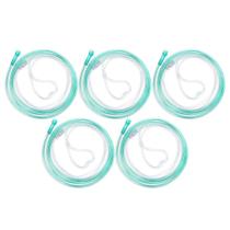 Cânula Nasal Agooteam Adulto Kit com 5 Unidades Tubo Verde 2,1m Cânula Nasal Agooteam Adulto Kit com 5 Unidades Tubo Verde 2,1m