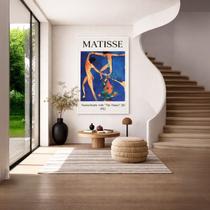 Canvas Matisse Intitulada Nasturtiums 90x60cm Mold Preta Canvas Matisse Intitulada Nasturtiums 90x60cm Mold Preta
