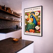 Canvas William Morris Posters From Wild 40X30Cm Mold Preta Canvas William Morris Posters From Wild 40X30Cm Mold Preta