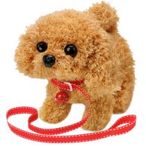 Cão eletrônico interativo de pelúcia Teddy Toy Puppy para crianças