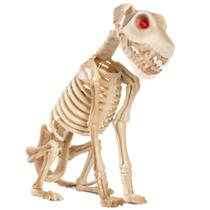 Cão esqueleto de Halloween Animatronics ELAMAS Realistic 38 cm