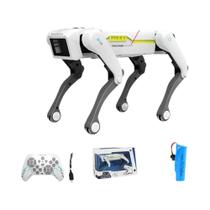 Cão Robô Elétrico Inteligente RC Com Torre Multifuncional Educacional Biónico Brinquedo Inteligente