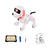 Cão Robô Interativo RC Brinquedo Programável Inteligente Que Anda E Dança Para Crianças Meninos E
