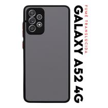 Cap Anti Impacto Space Acrílico Translucida Fumê Protetora para Galaxy A52 4g A52s A52 5g tela 6.5 Cap Anti Impacto Space Acrílico Translucida Fumê Protetora para Galaxy A52 4g A52s A52 5g tela 6.5