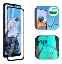 Cap Capinha Case Aveludada Preta + Película de Cerâmica Para Motorola Moto G32 Cap Capinha Case Aveludada Preta + Película de Cerâmica Para Motorola Moto G32