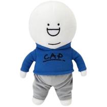 Cap Coincidences Anime azul e branco 26cm