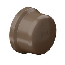 Cap marrom amanco - 32mm (1) Cap marrom amanco - 32mm (1)