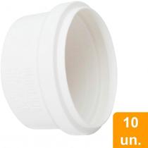 Cap para Esgoto Plastilit 100mm Embalagem com 10 Unidades