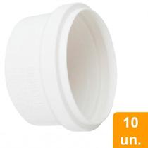 Cap para Esgoto Plastilit 75mm Embalagem com 10 Unidades