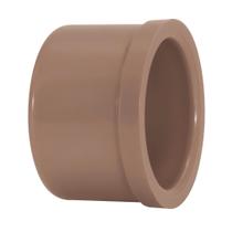 Cap Para Tubo Soldavel 50MM Pvc Marrom 11573 Amanco Cap Para Tubo Soldavel 50MM Pvc Marrom 11573 Amanco