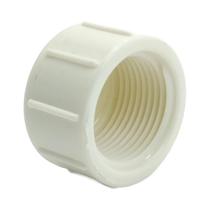 Cap Roscável 1 Pol Branco Amanco Cap Roscável 1 Pol Branco Amanco