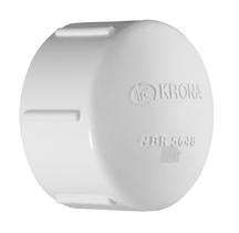 Cap Roscavel PVC Branca 1/2 Krona UN 0220