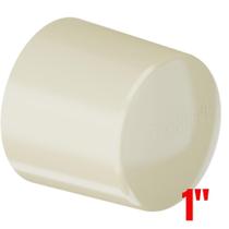Cap Tampão Aquatherm Soldável CPVC Bege Para Tampar Canos E Tubo Água Quente 1” Polegada 28mm Tigre