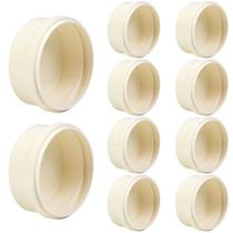 Cap Tampão Esgoto Dn100mm 10 Peças Krona Cap Tampão Esgoto Dn100mm 10 Peças Krona