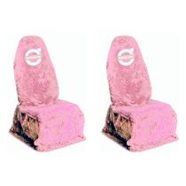 Capa 2 Bancos Individuais Pelúcia Chinil Volvo FH 460 2019