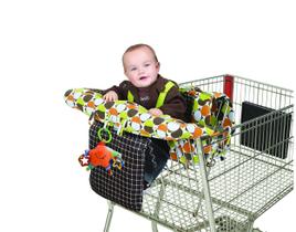 Capa 2 em 1 Jeep para carrinho de compras e cadeira alta para bebê Capa 2 em 1 Jeep para carrinho de compras e cadeira alta para bebê
