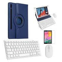 Capa 360 Azul Tecl/mou/p Branco P/galaxy Tab S7 Fe T735 12,4