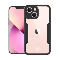 Capa 360 Compatível com iPhone 13 - Preta - Frente e Verso- Gshield Capa 360 Compatível com iPhone 13 - Preta - Frente e Verso- Gshield
