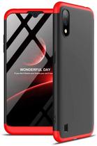 Capa 360 Fosca Anti Impacto Galaxy A01 - Preto Com Dourado Capa 360 Fosca Anti Impacto Galaxy A01 - Preto Com Dourado