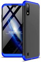 Capa 360 Fosca Anti Impacto Galaxy A01 - Preto Com Vermelho