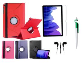 Capa 360 Giratória para Tablet A7 T500 T505 10.4 polegadas + Película Vidro + Caneta Touch + Fone Capa 360 Giratória para Tablet A7 T500 T505 10.4 polegadas + Película Vidro + Caneta Touch + Fone