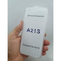 Capa 360 Para Samsung Galaxy A21s (Tela de 6.5) Capinha Case Frente e Verso