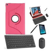 Capa 360 Rosa Teclado, Mouse, Pel, Stylus Galaxy Tab A7 T500 Capa 360 Rosa Teclado, Mouse, Pel, Stylus Galaxy Tab A7 T500