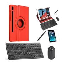 Capa 360 Verm Teclado, Mouse, Pel, Stylus Galaxy Tab S8 X706 Capa 360 Verm Teclado, Mouse, Pel, Stylus Galaxy Tab S8 X706