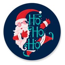 Capa 50cm Mini Painel Redondo Veste Facil Papai Noel Natal