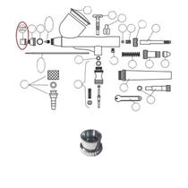 Capa A De Bico / Agulha Para Aerógrafos On57 Onetools