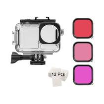 Capa à Prova d'Água 40m para DJI Osmo Action 3/4/5 - Caixa de Mergulho Subaquática