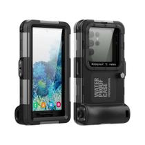 Capa À Prova d'Água Shellbox 4ª Geração Para Mergulho De 15m Para Celular Samsung, Capa Flutuante Capa À Prova d'Água Shellbox 4ª Geração Para Mergulho De 15m Para Celular Samsung, Capa Flutuante