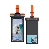 Capa À Prova d'Água TOPK IPX8 Para Celulares, Case Subaquático Táctil Para Dispositivos De Até 7