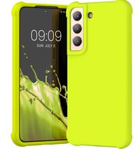 Capa à prova de choque verde neon KIOMY para Samsung Galaxy S21 Plus