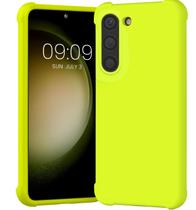 Capa à prova de choque verde neon KIOMY para Samsung Galaxy S23 5G