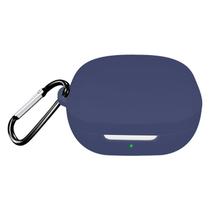 Capa à prova de poeira para qcy t13 wireless earphone capa de manga de capa de caixa de proteção - Azul Marinho