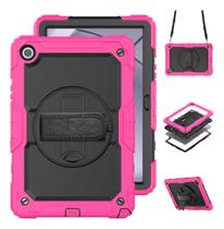 Capa Á Prova De Queda 3 Em 1 Para Galaxy Tab A9+ Plus 11 Pol