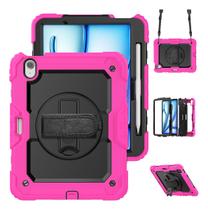Capa Á Prova De Queda 3 Em 1 Para iPad Air 11 M2 A2902 2024 Capa Á Prova De Queda 3 Em 1 Para iPad Air 11 M2 A2902 2024