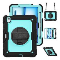 Capa Á Prova De Queda 3 Em 1 Para iPad Air 11 M2 A2902 2024 Capa Á Prova De Queda 3 Em 1 Para iPad Air 11 M2 A2902 2024