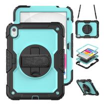Capa Á Prova De Queda 3 Em 1 Para iPad Air4/5 Pro 11 10.9'
