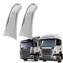 Capa Acabamento Da Maçaneta Cromada Scania P/G/R Capa Acabamento Da Maçaneta Cromada Scania P/G/R