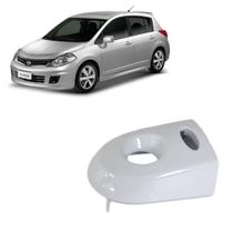 Capa Acabamento Ponta Maçaneta Externa Fecho Key Less Com Furo Tiida Sl 2007 Á 2013