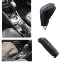 capa acessório manopla de câmbio automática e alavanca do freio Renault Fluence 2011 a 2018