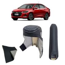 Capa Acoplada Manopla Câmbio Automático E Freio De Mão Onix Plus 2019 Á 2026