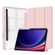 Capa Acrílico C Slot Caneta Para Galaxy Tab S9 Fe+ X610 X616