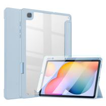 Capa Acrílico Com Slot Para Galaxy Tab S6 Lite P619 + Vidro