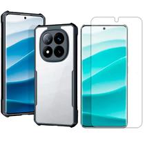 Capa Acrilico Para Xiaomi Redmi Note 14 Pro Plus + Pelicula