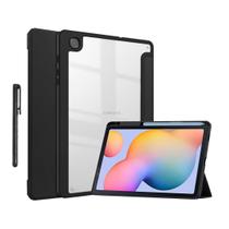 Capa Acrílico Slot Caneta + caneta Para Galaxy Tab S6 Lite