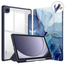 Capa Acrílico Slot Caneta Para Galaxy Tab A9+ X210 + Caneta